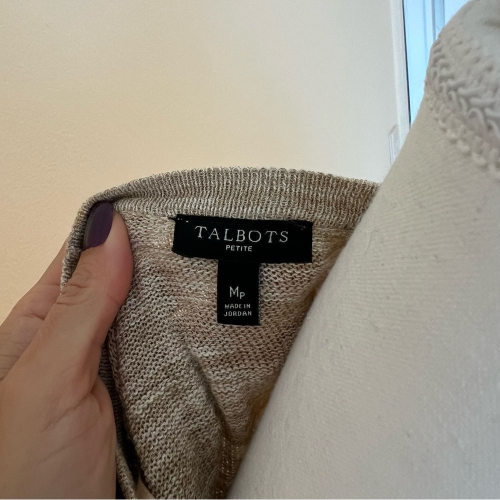 Talbots Lightweight Duster Longline Cardigan Size… - image 8